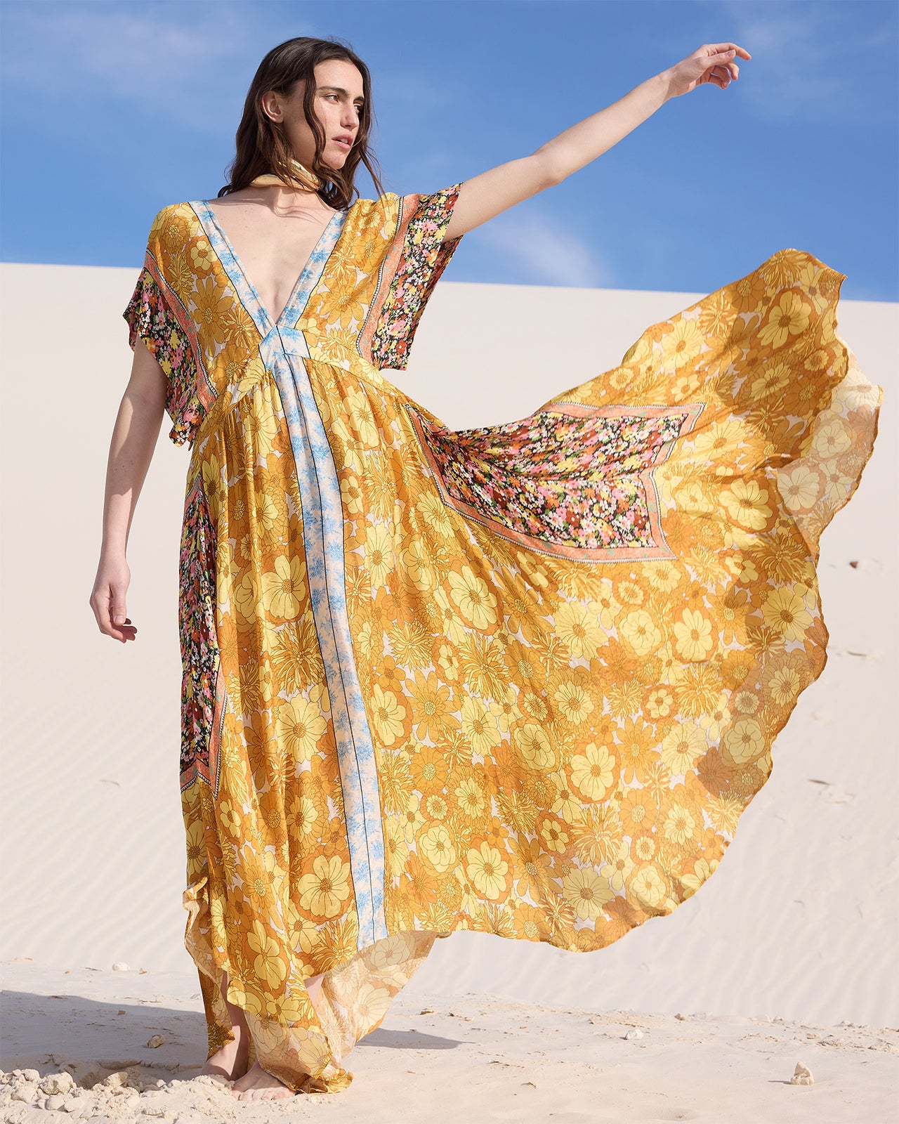 Dress Carly - Yellow - Image 5