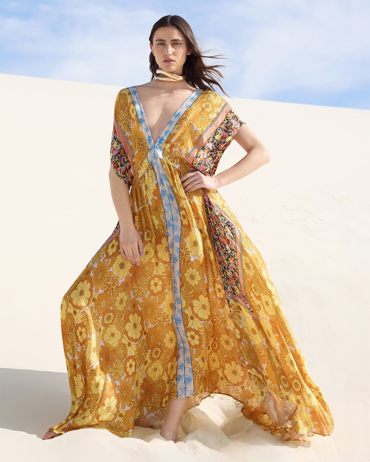 Dress Carly - Yellow - Image 1