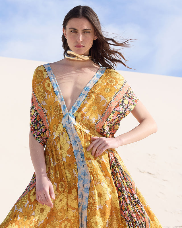 Robe Carly - Jaune - Image 2