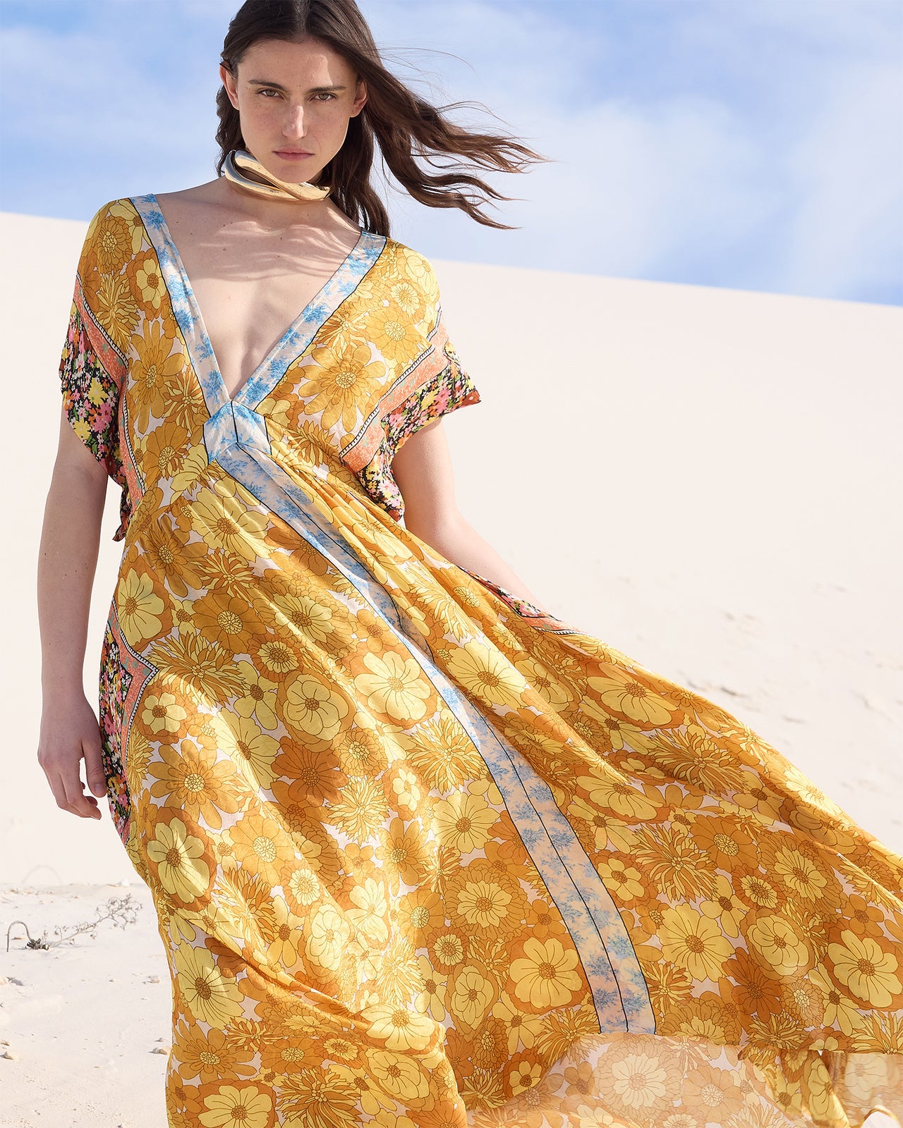 Dress Carly - Yellow - Image 4