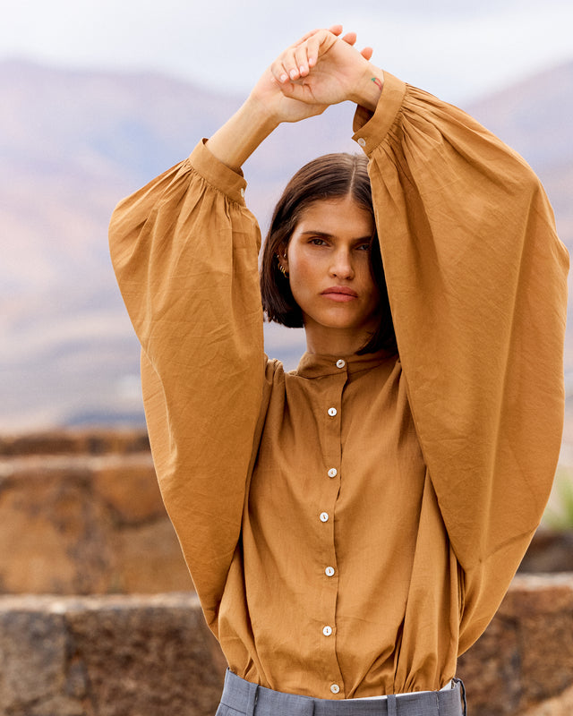 Celeste Shirt - Caramel - Image 3