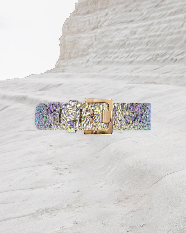 Ceinture Mylene  FOREVER BLUE PYTHON | Mes Demoiselles Paris - Image 1