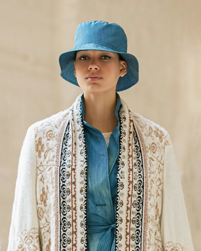 Chapeau Drip Denim | Mes Demoiselles Paris - Image 1