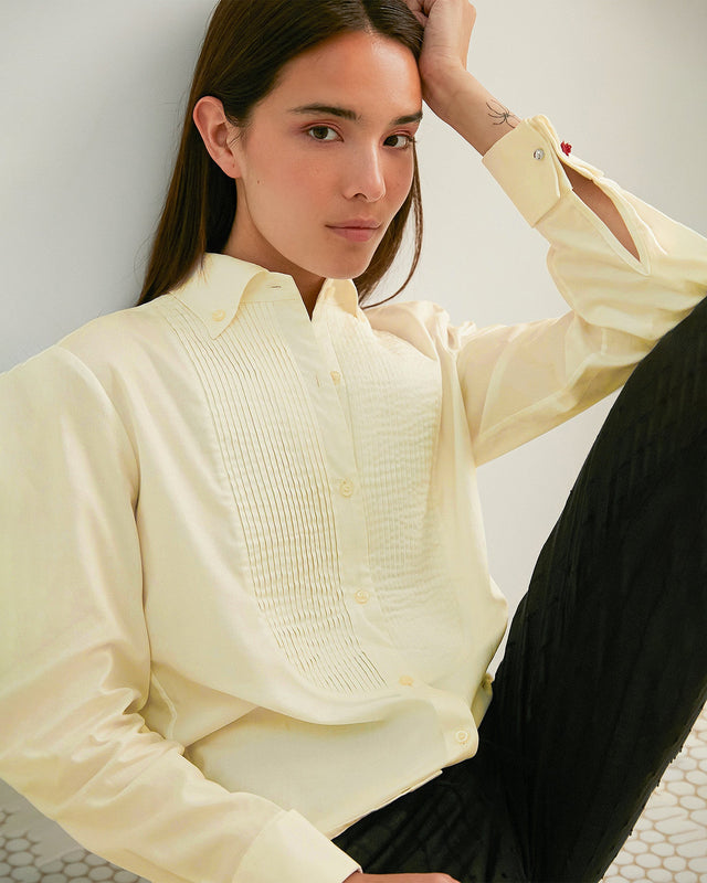 Chemise Alex Jaune | Mes Demoiselles Paris - Image 2