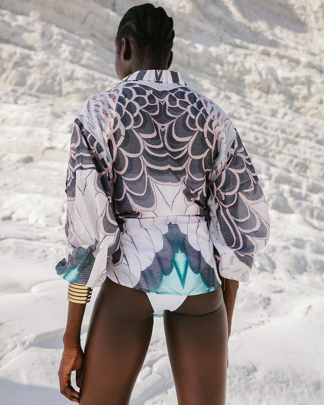 Chemise Buli Turquoise | Mes Demoiselles Paris - Image 2