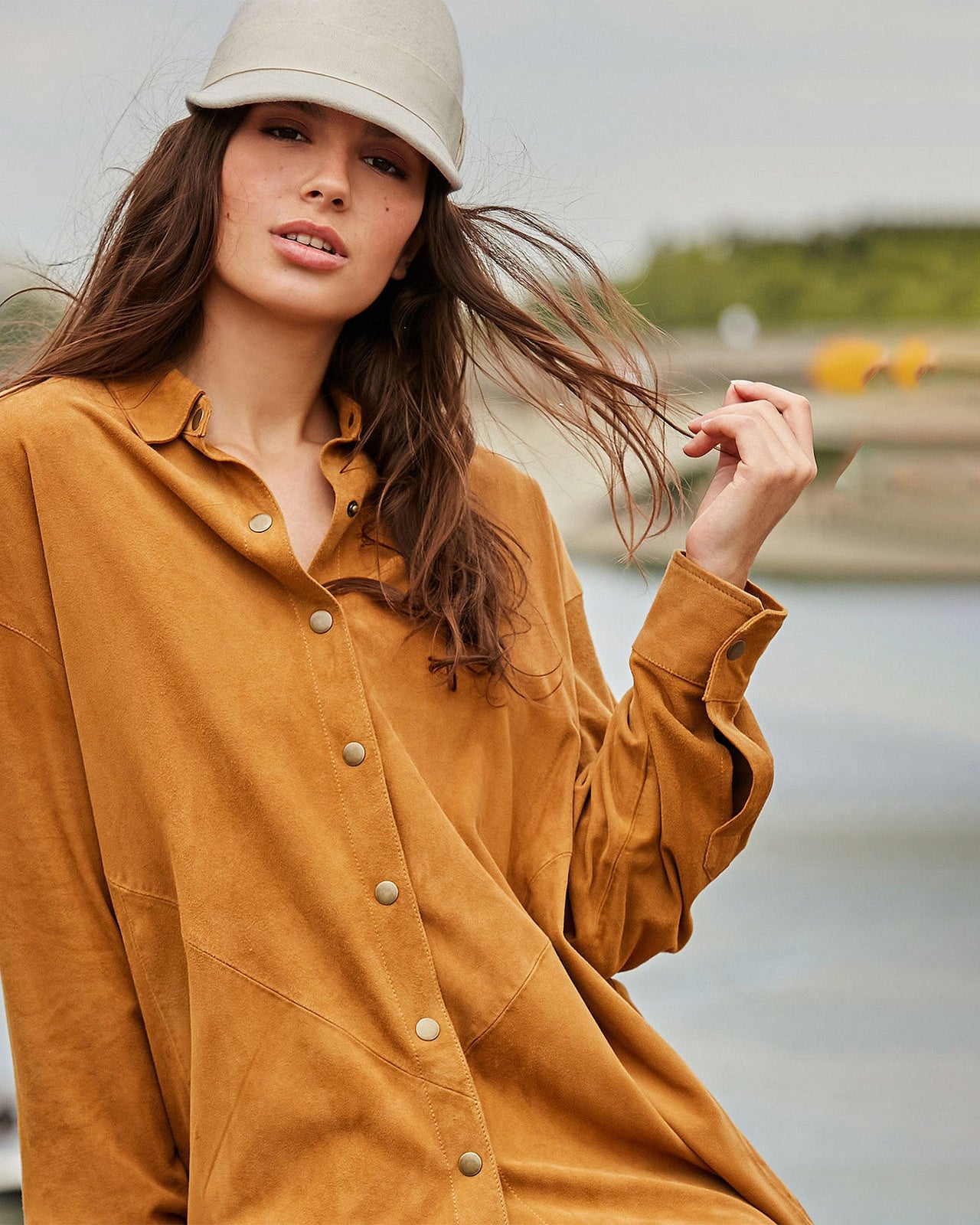 Chemise Capra Camel | Mes Demoiselles Paris - Image 4