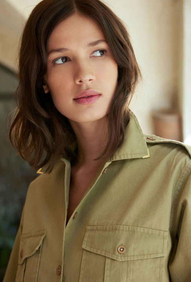 Chemise Karagol Beige | Mes Demoiselles Paris - Image 2