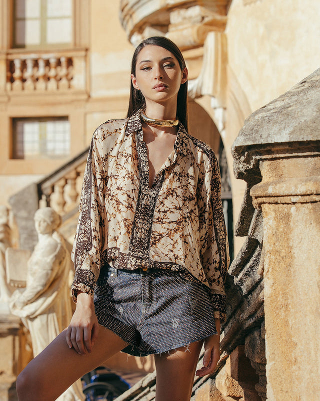 Chemise Sultana  Beige | Mes Demoiselles Paris - Image 1