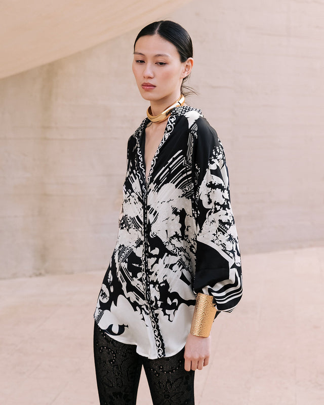 Chemise Wap  Noir / Blanc | Mes Demoiselles Paris - Image 1