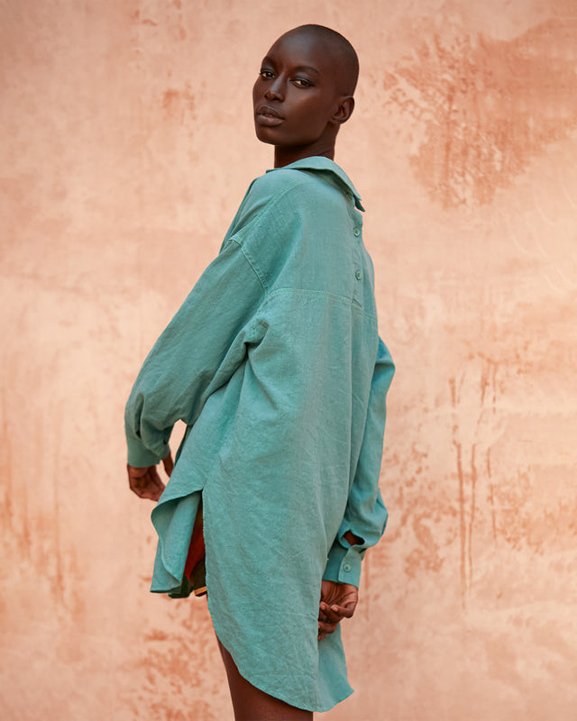 Chemise Diba - Bleu - Image 2