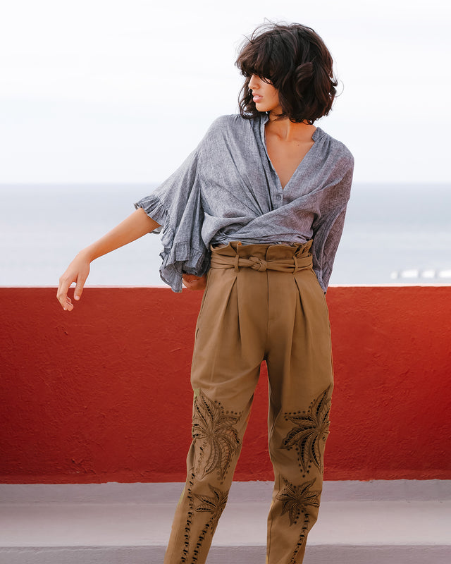 Dalma Pants - Olive - Image 3