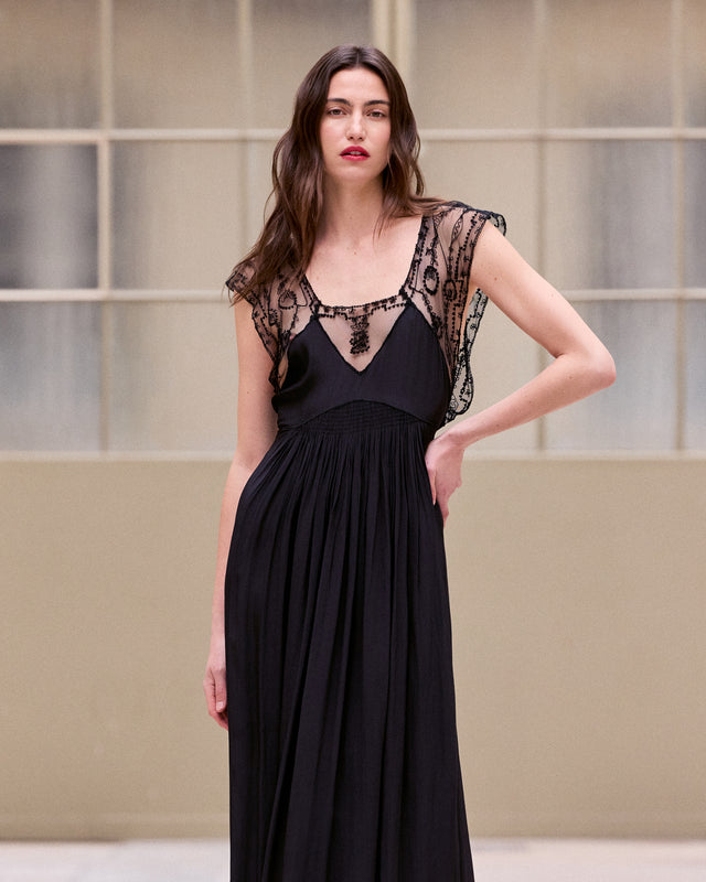 Robe Inna - Noir - Image 1