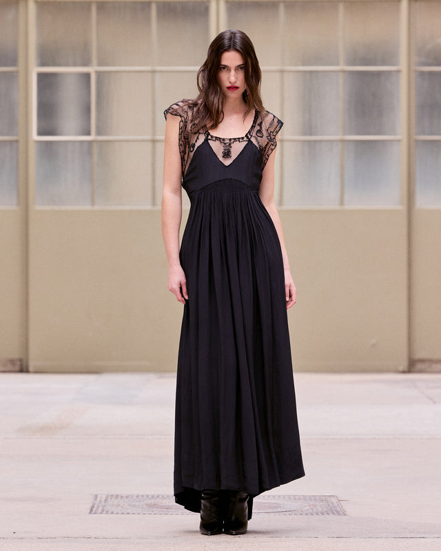 Robe Inna - Noir - Image 3