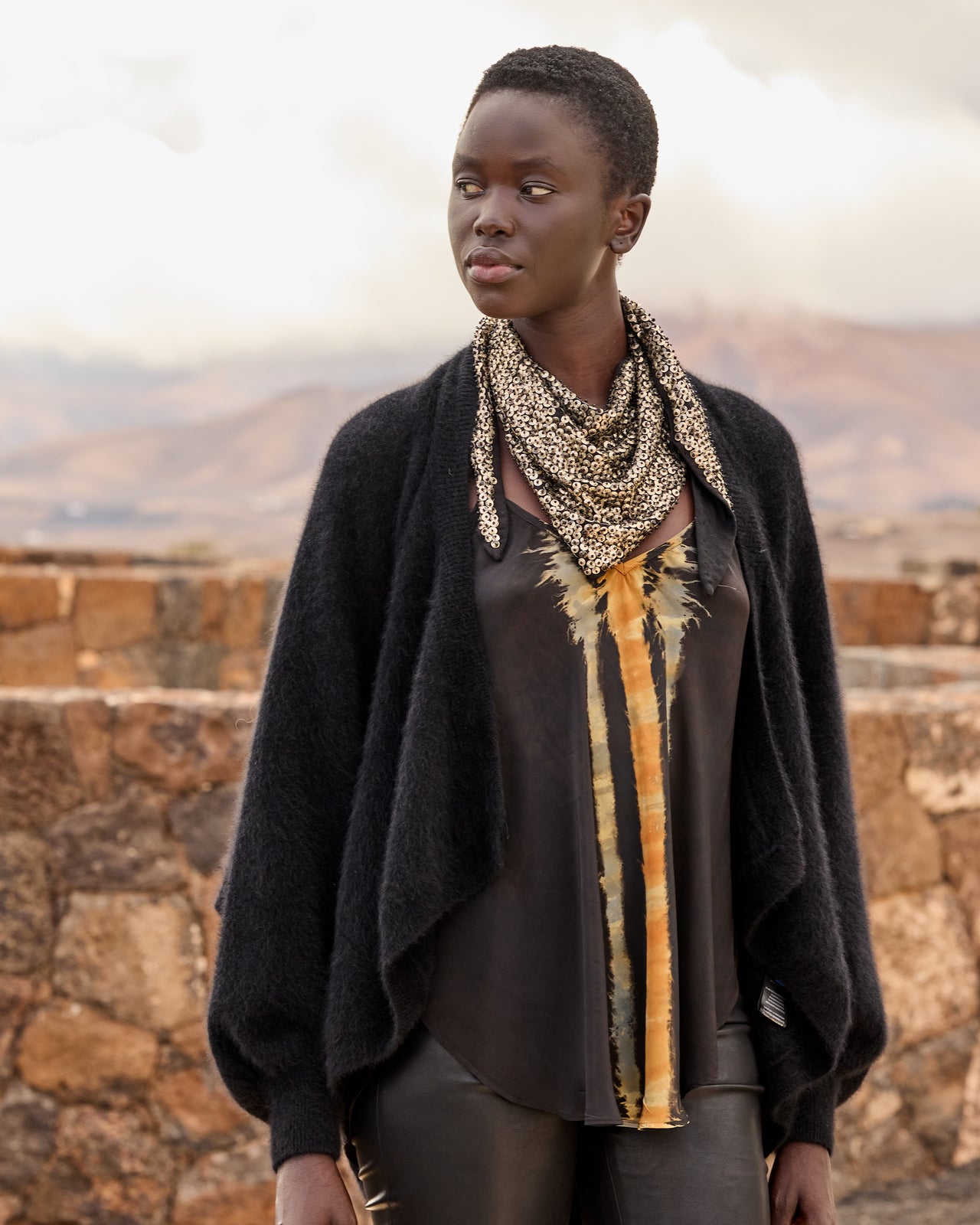 Foulard Gol - Or - Image 1