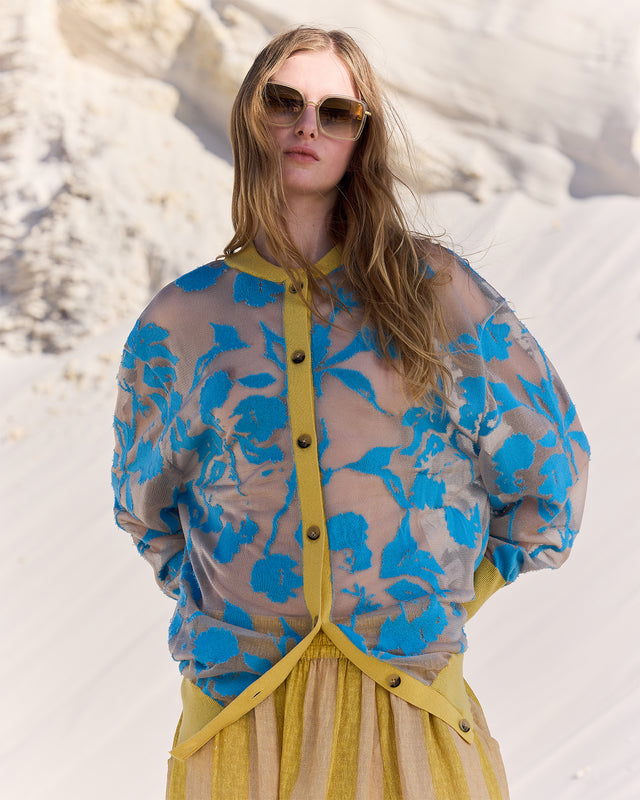 Cardigan Sharini - Bleu - Image 1