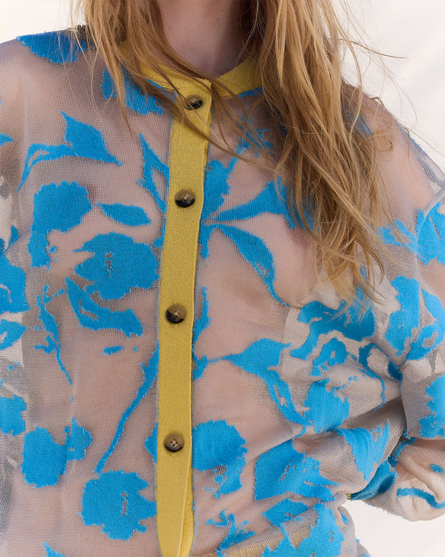 Cardigan Sharini - Bleu - Image 3
