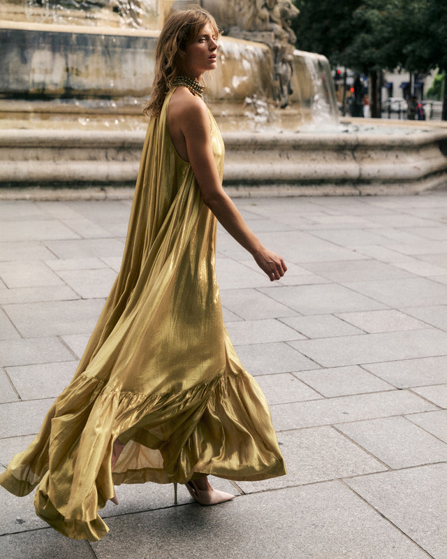 Lumon Dress - Khaki - Image 2