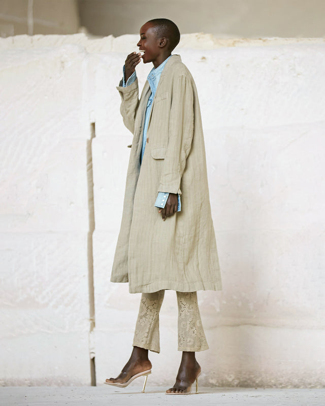 Manteau Mastroianni - Taupe - Image 2