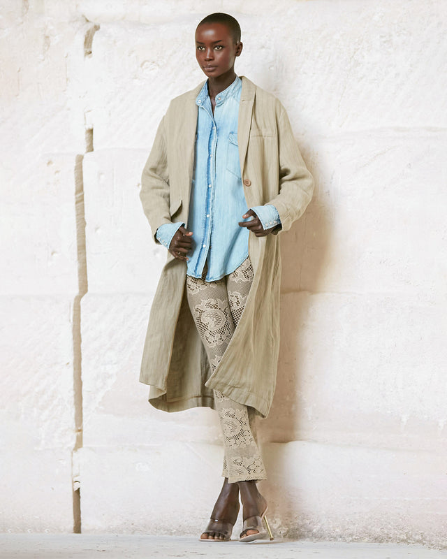 Manteau Mastroianni - Taupe - Image 1