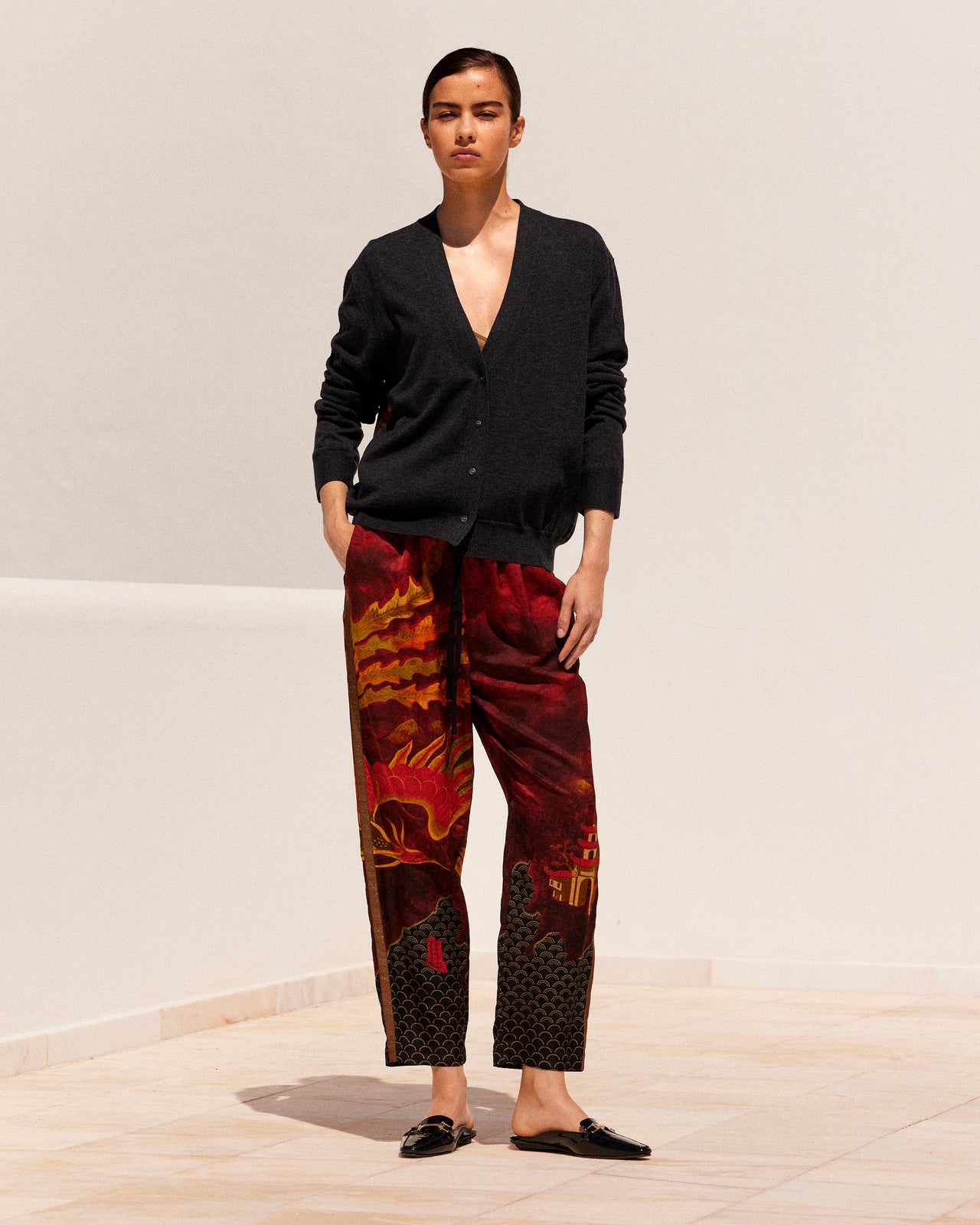 Cardigan Fly - Charcoal - Image 1