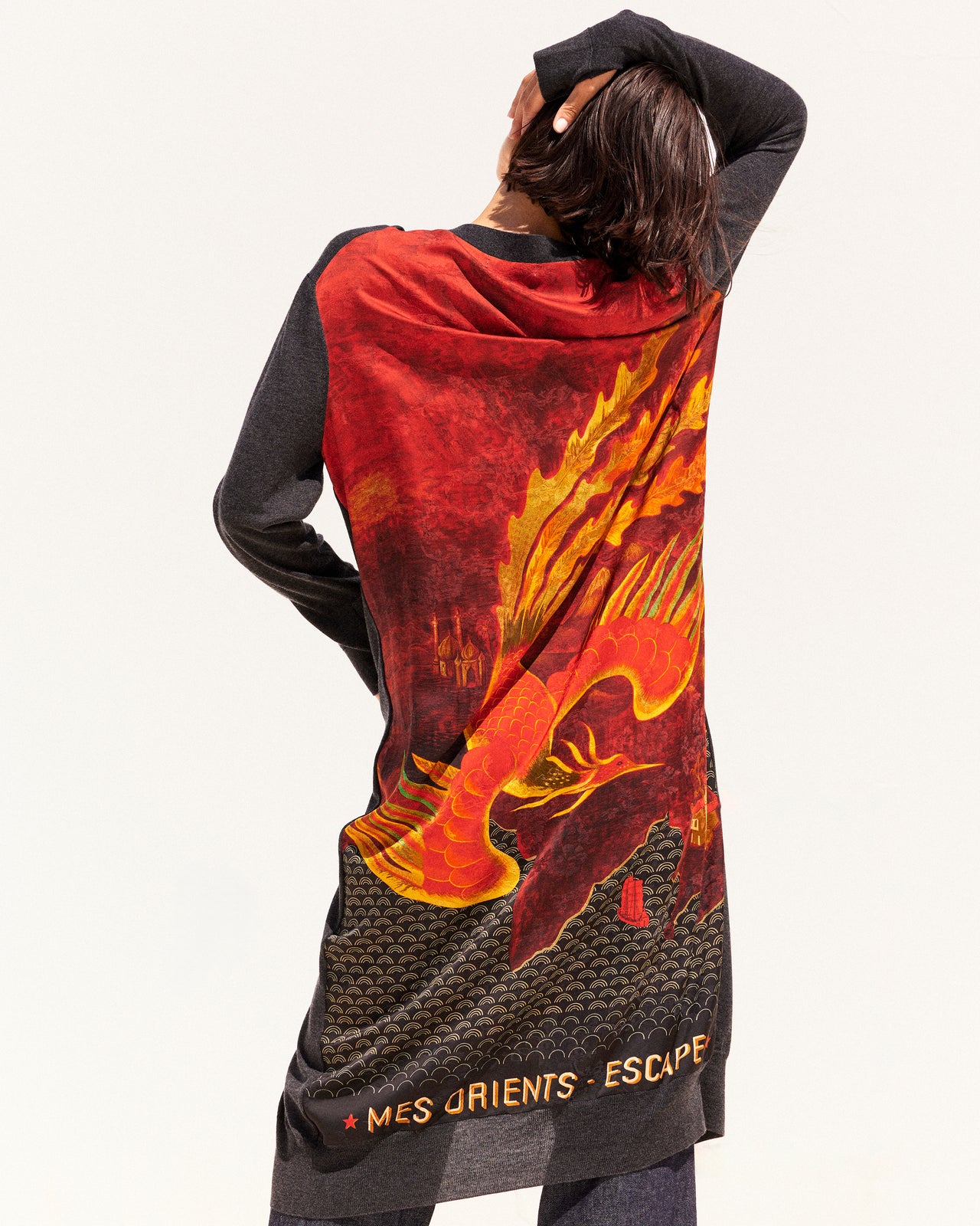 Flyn Coat - Charcoal - Image 7