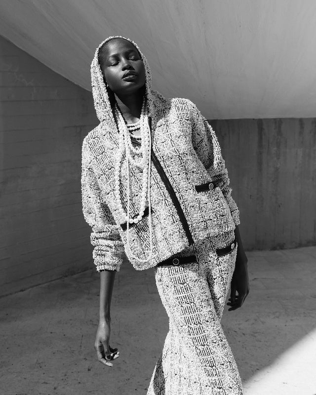 Gilet Cana  Navy / Ecru | Mes Demoiselles Paris - Image 3