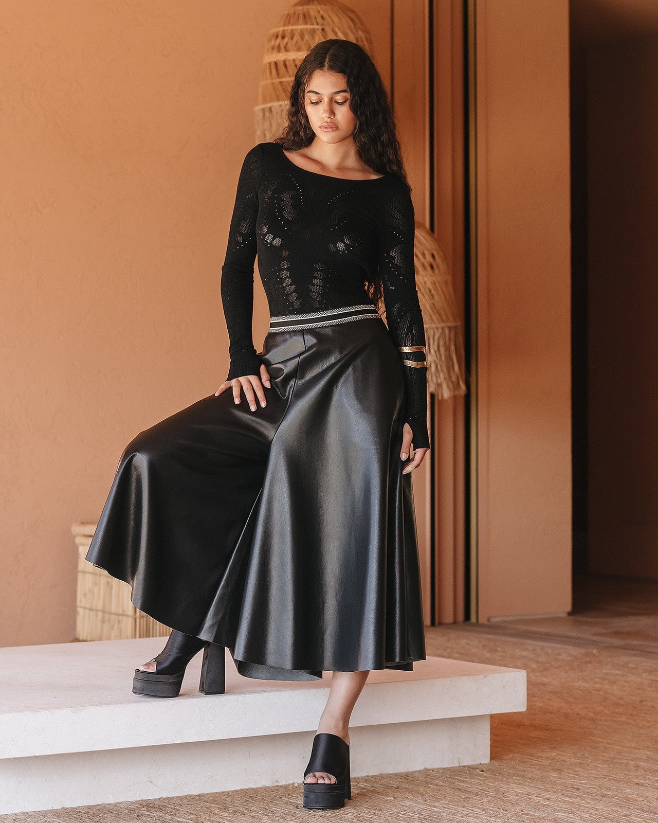 Jupe Buzzer Noir | Mes Demoiselles Paris - Image 1