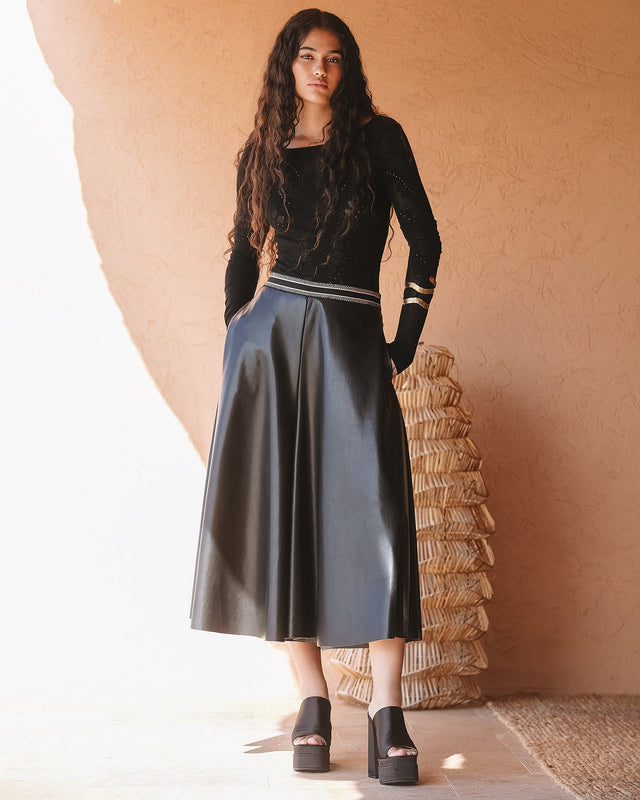 Jupe Buzzer Noir | Mes Demoiselles Paris - Image 3