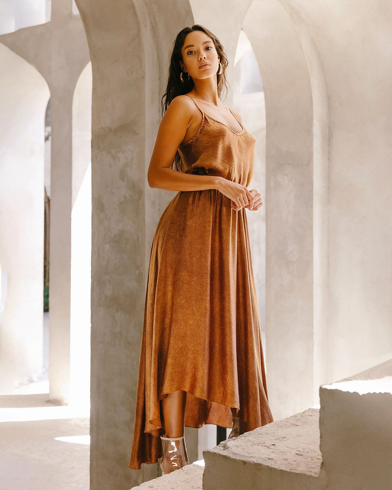 Jupe Cypress Marron | Mes Demoiselles Paris - Image 1