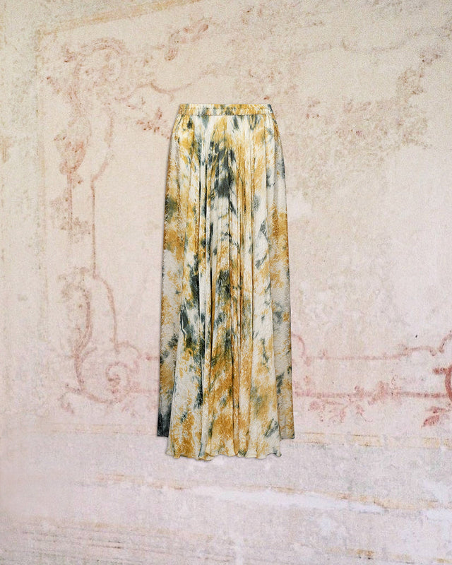 Jupe Ina  Kaki / Ocre | Mes Demoiselles Paris - Image 1