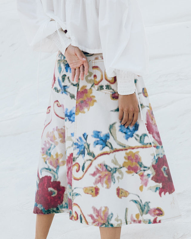 Jupe Jocy  Imprimé fleuri | Mes Demoiselles Paris - Image 3