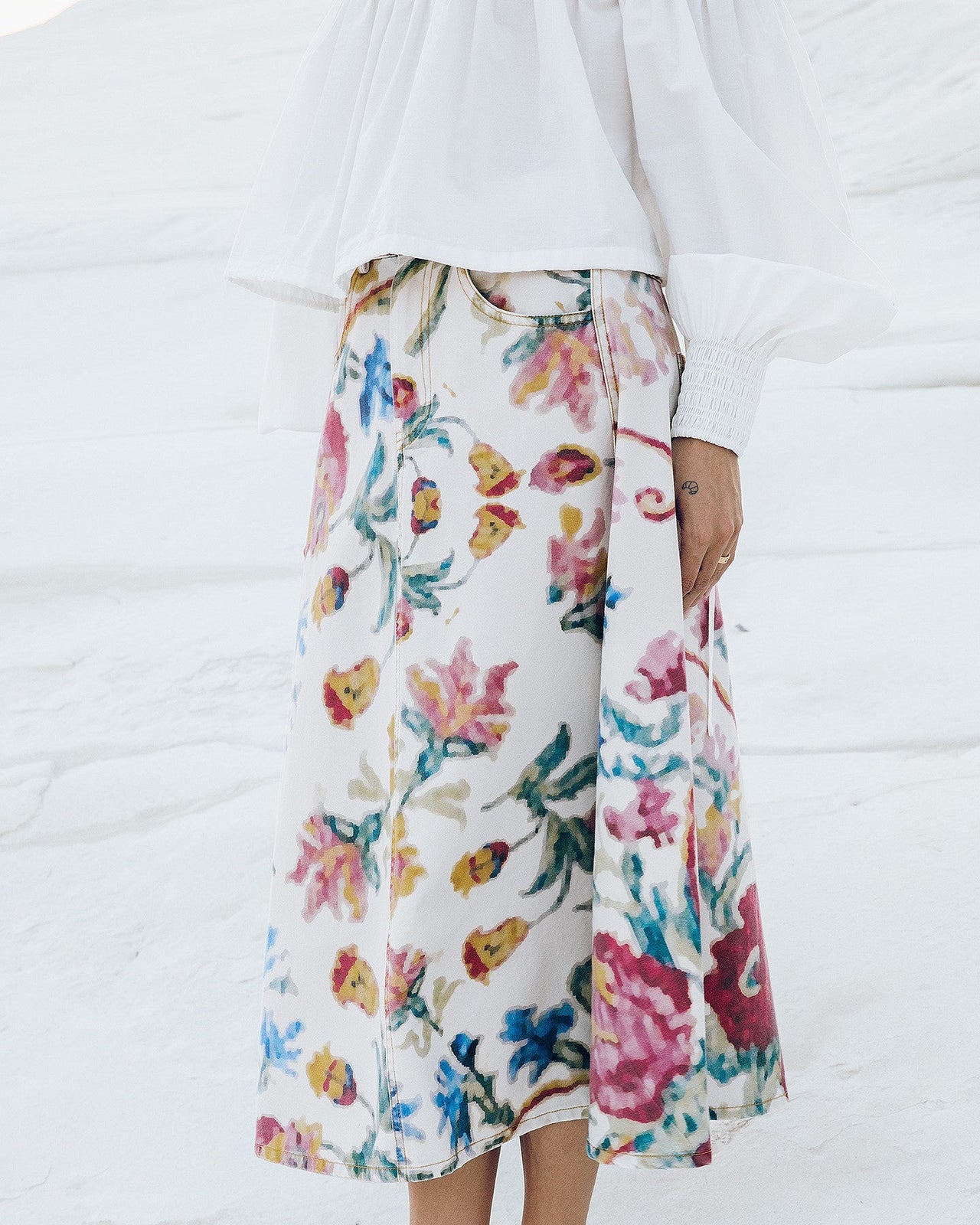 Jupe Jocy Imprimé fleuri | Mes Demoiselles Paris - Image 5