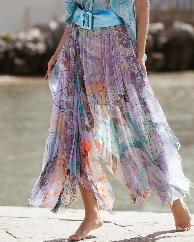Jupe Silva  Multicolore | Mes Demoiselles Paris - Image 2