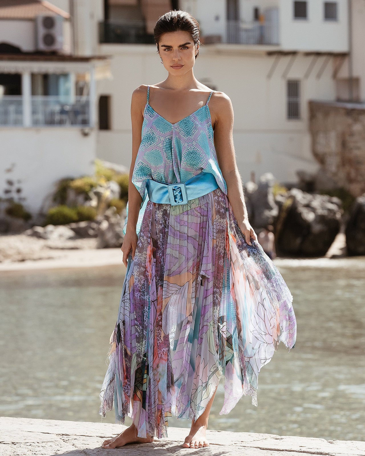 Jupe Silva Multicolore | Mes Demoiselles Paris - Image 4