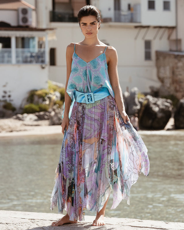 Jupe Silva  Multicolore | Mes Demoiselles Paris - Image 3