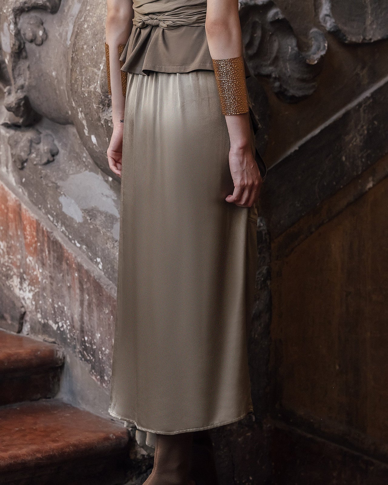 Jupe Soline Kaki | Mes Demoiselles Paris - Image 5