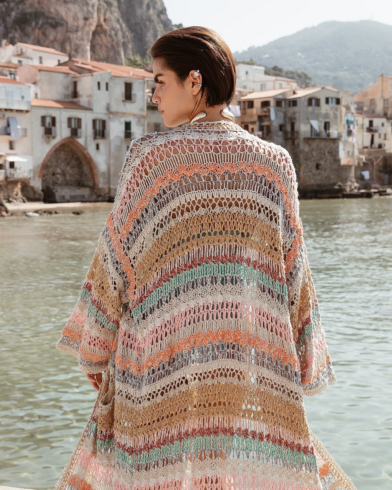 Kimono Iciar Multicolore | Mes Demoiselles Paris - Image 5