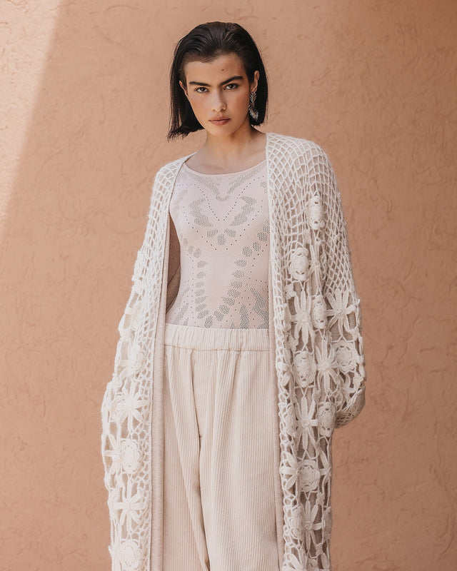 Kimono Otohime Beige | Mes Demoiselles Paris - Image 1