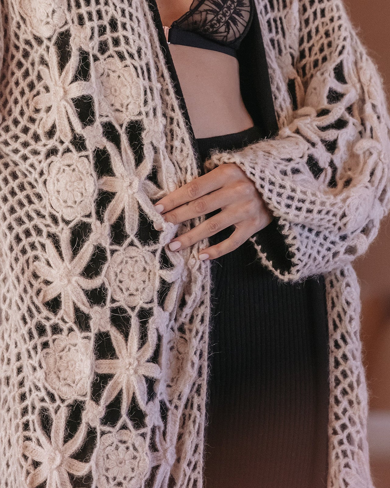 Kimono Otohime Noir | Mes Demoiselles Paris - Image 9