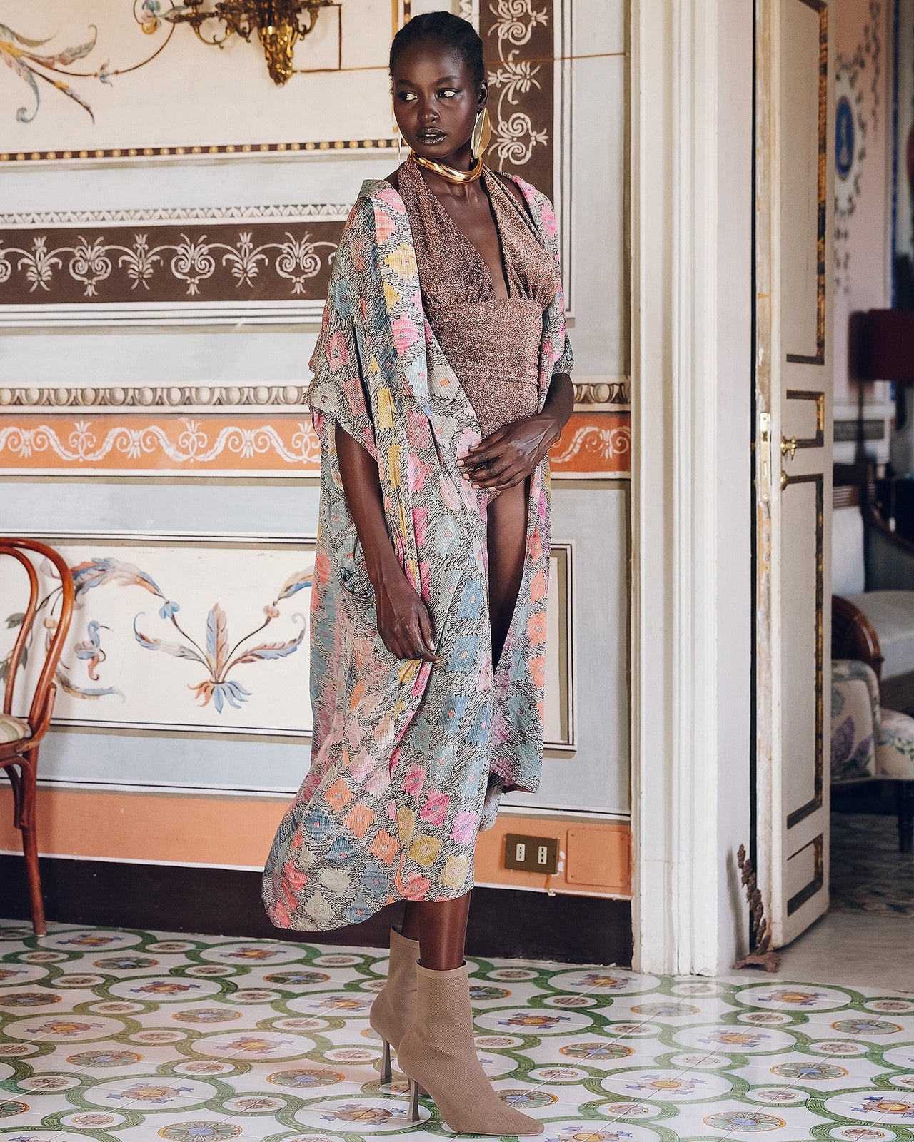 Kimono Otranto Multicolore | Mes Demoiselles Paris - Image 6