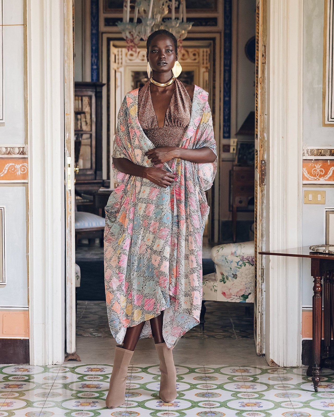 Kimono Otranto Multicolore | Mes Demoiselles Paris - Image 1