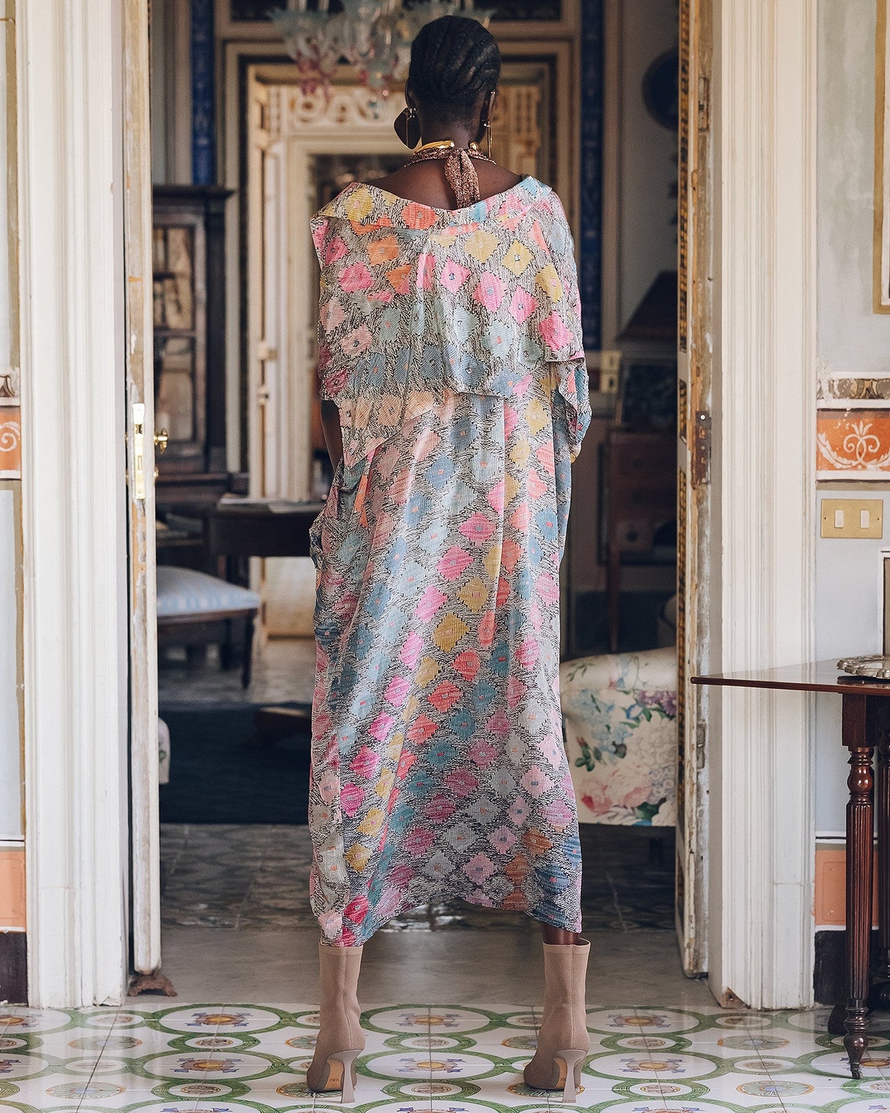 Kimono Otranto Multicolore | Mes Demoiselles Paris - Image 7