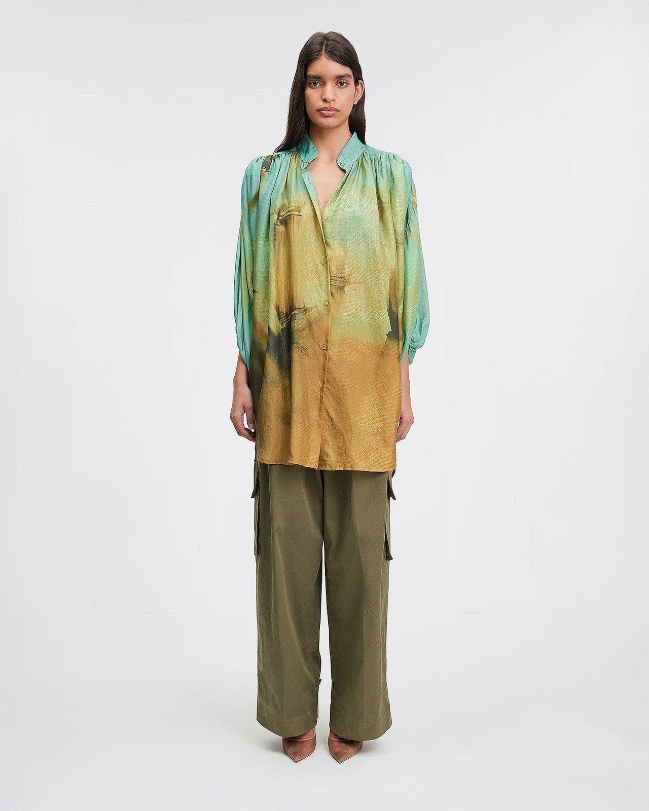 LA BLOUSE BULDA IMPRIMÉ BAMBOO | MES DEMOISELLES PARIS - Image 1