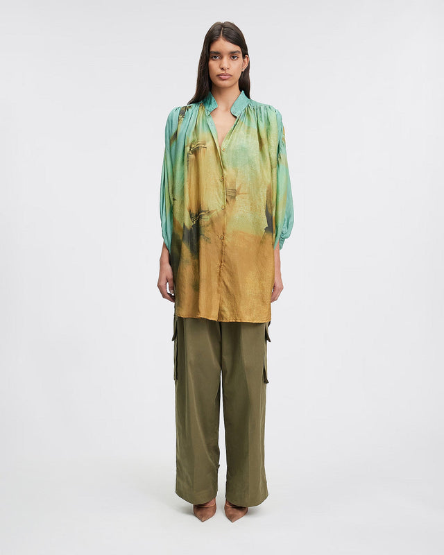 LA BLOUSE BULDA IMPRIMÉ BAMBOO | MES DEMOISELLES PARIS - Image 1