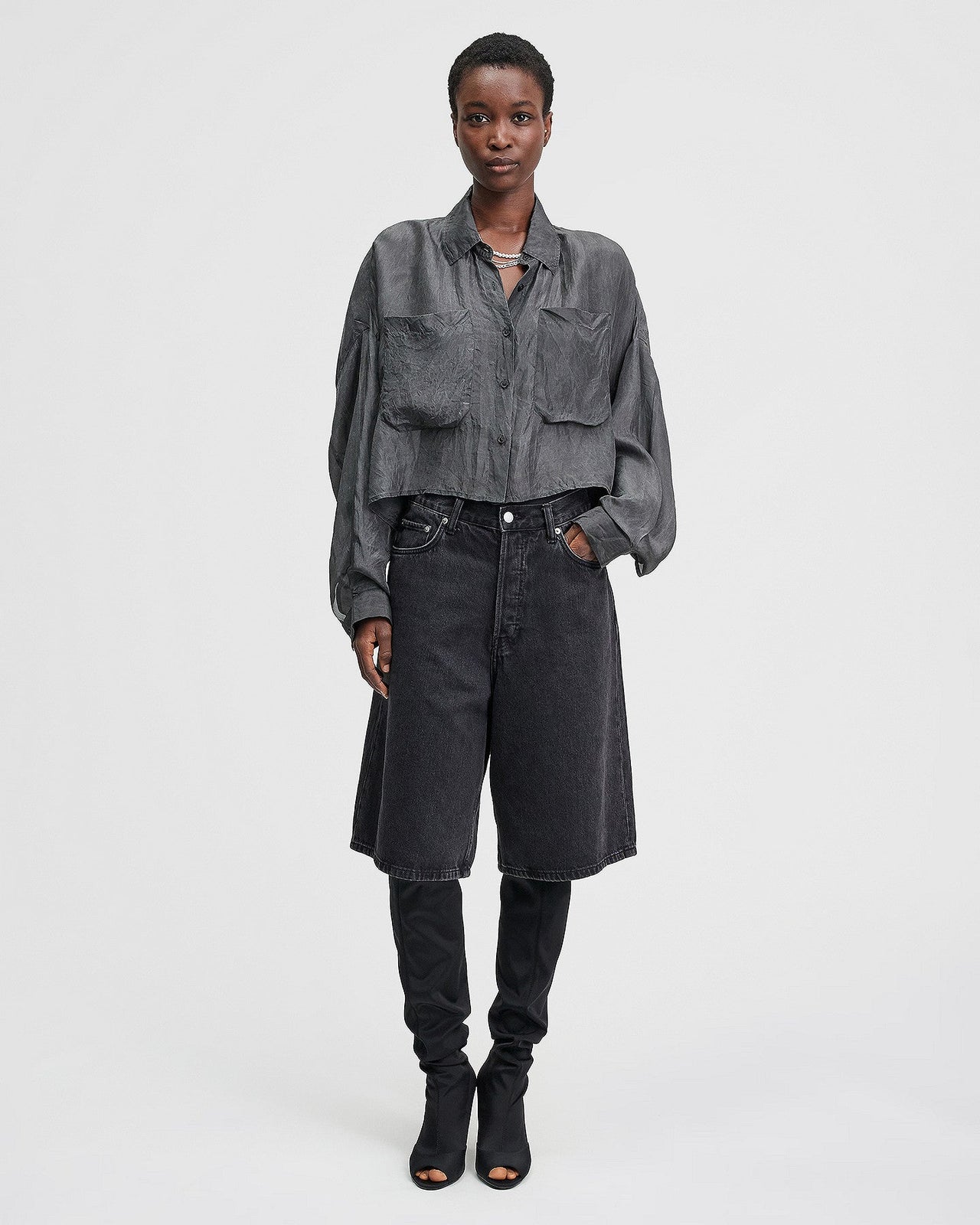 LA CHEMISE DOMI MARRON | MES DEMOISELLES PARIS - Image 1