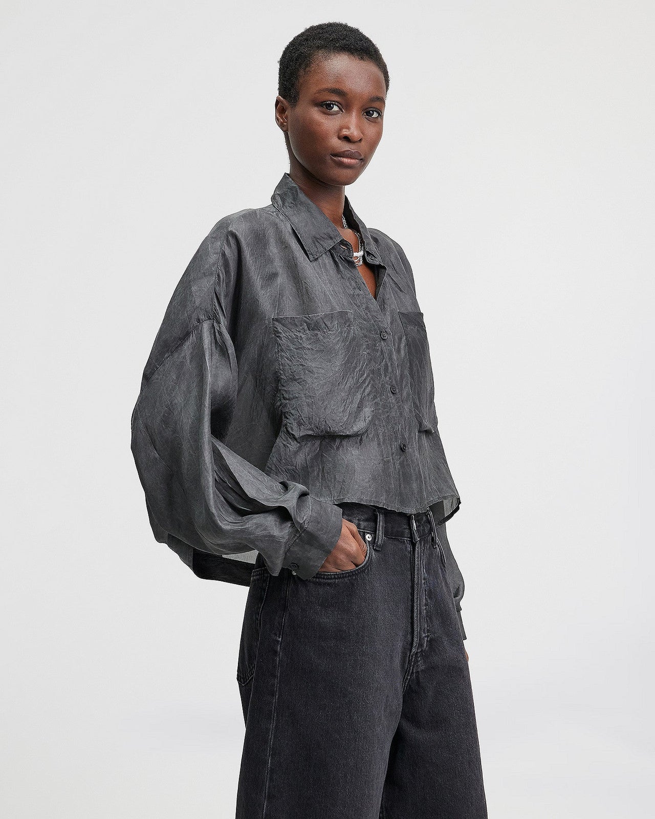 LA CHEMISE DOMI MARRON | MES DEMOISELLES PARIS - Image 3