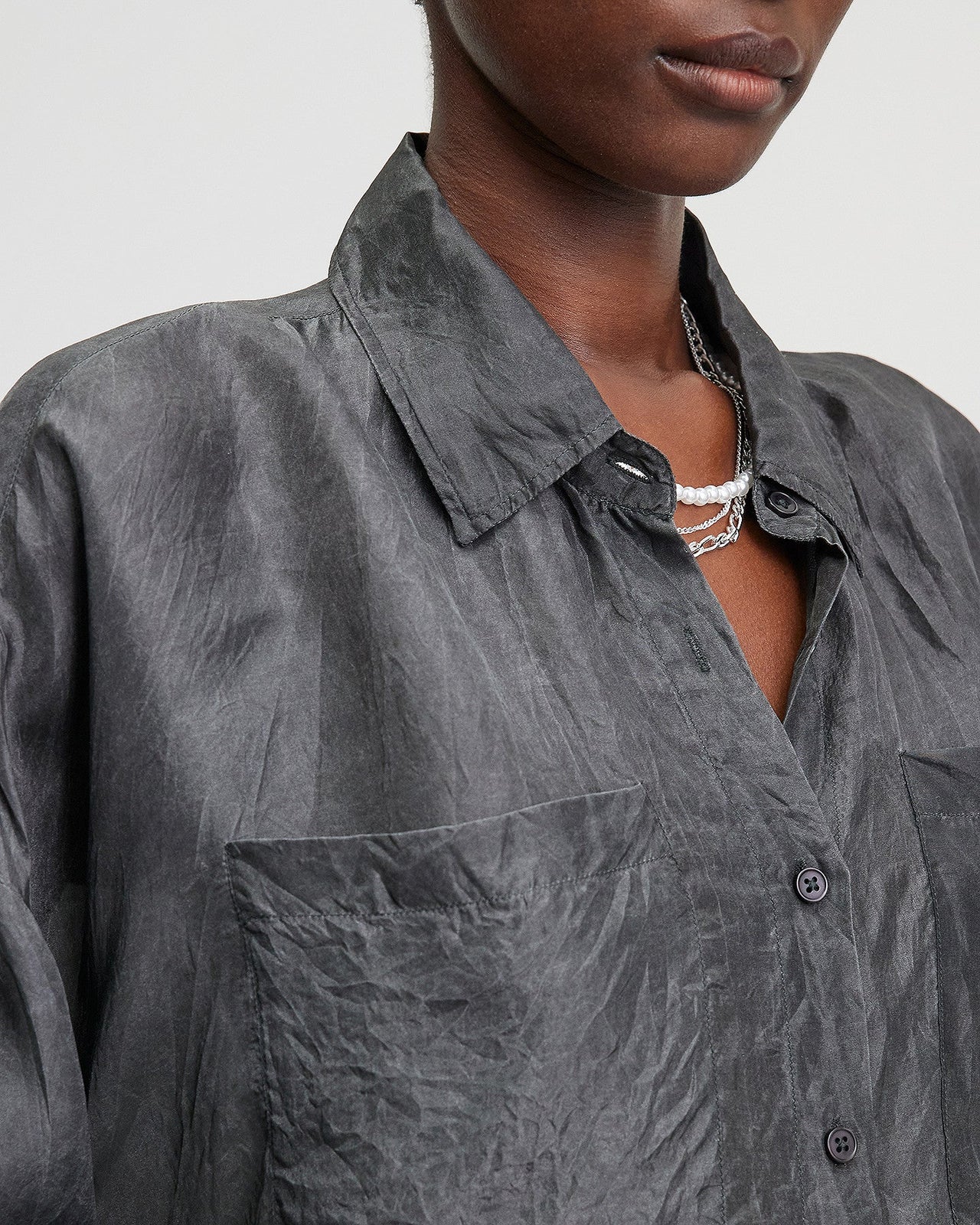 LA CHEMISE DOMI MARRON | MES DEMOISELLES PARIS - Image 5