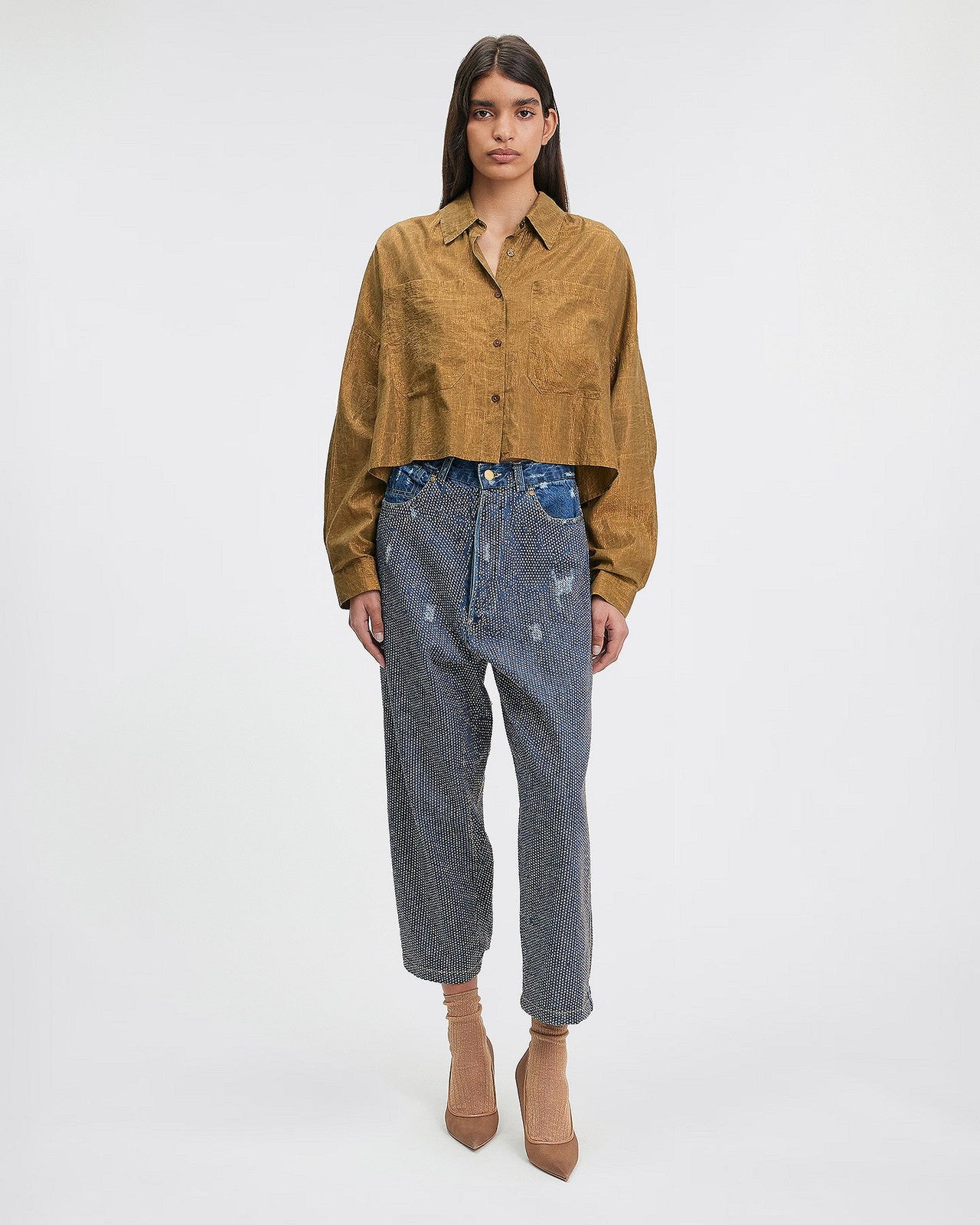 LA CHEMISE DOMINI MARRON | MES DEMOISELLES PARIS - Image 1