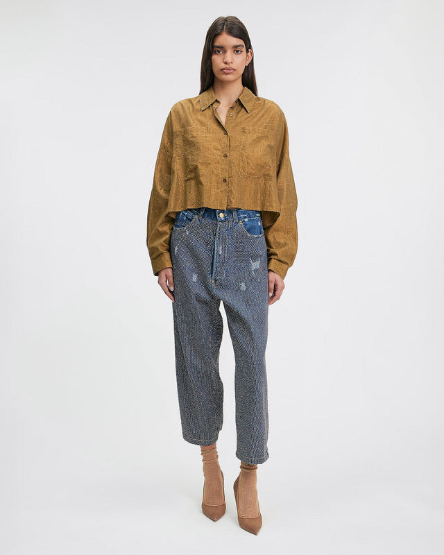 LA CHEMISE DOMINI MARRON | MES DEMOISELLES PARIS - Image 1