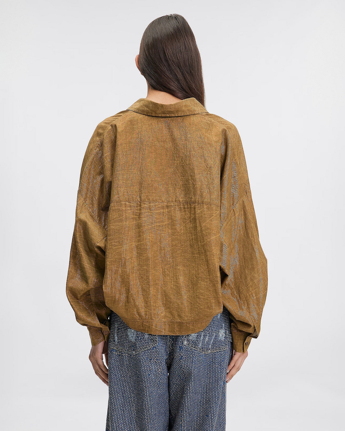 LA CHEMISE DOMINI MARRON | MES DEMOISELLES PARIS